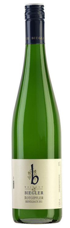 Rotgipfler Brindelbach 2015, Weingut Biegler